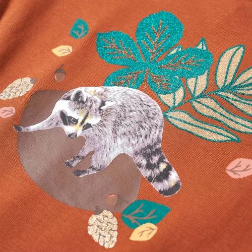 Konyak színű hosszú ujjú gyerekpóló 128