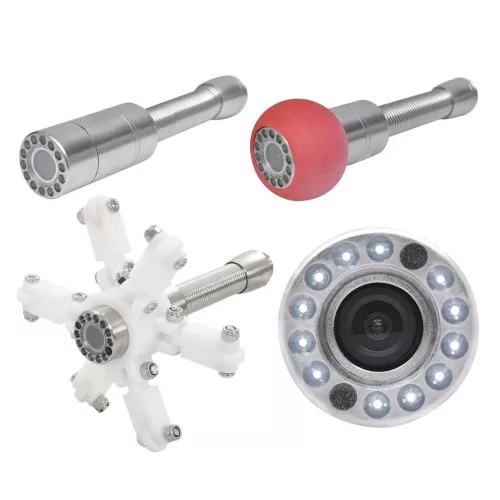 Csővizsgáló kamera DVR vezérlő dobozzal 30 m 