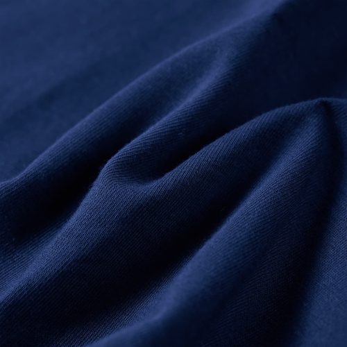 Tengerészkék hosszú ujjú gyerekpóló 92