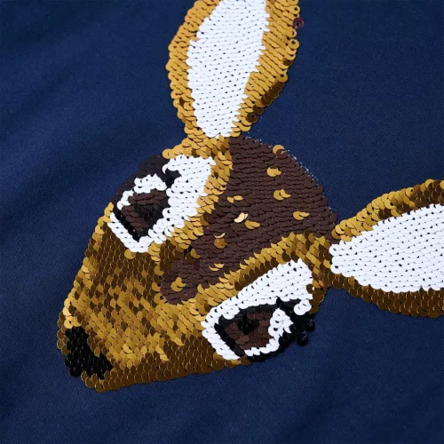 Tengerészkék hosszú ujjú gyerekpóló 104