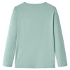 Gyerek hosszú ujjú póló Medium menta 116