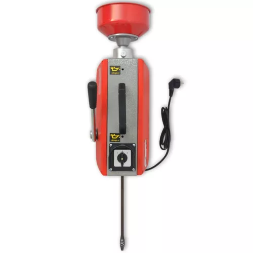  csőtisztító gép 250 W 15 m x 16 mm; 4,5 m x 9,5 mm