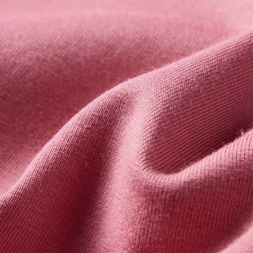 Málna színű gyerekpulóver 140