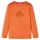 Izzó narancssárga hosszú ujjú gyerekpóló 128
