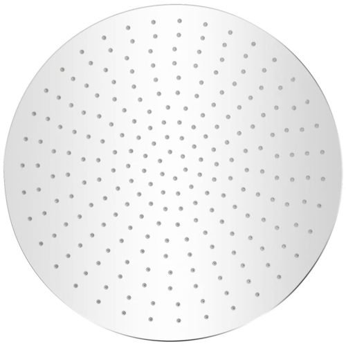  Rozsdamentes acél zuhanyrózsa 40 cm kerek