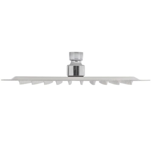  Rozsdamentes acél zuhanyrózsa 20x20 cm négyszögletes