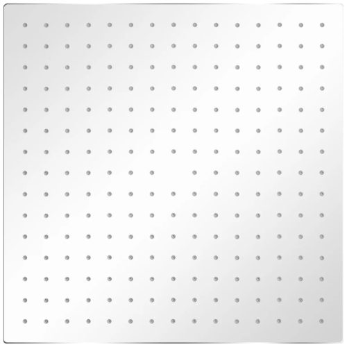  Rozsdamentes acél zuhanyrózsa 40x40 cm négyszögletes