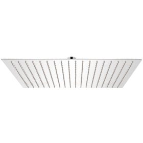  Rozsdamentes acél zuhanyrózsa 50x50 cm négyszögletes