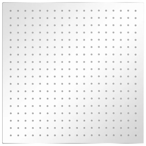  Rozsdamentes acél zuhanyrózsa 50x50 cm négyszögletes