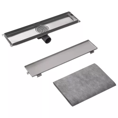  530x140 mm rozsdamentes acél lineáris zuhany csatorna