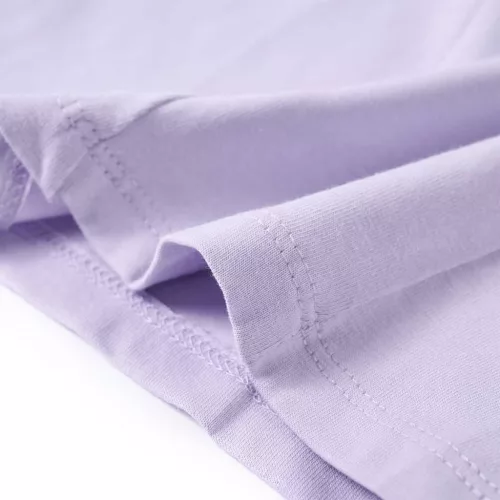 Gyerek póló hosszú ujjú Light Lilac 104