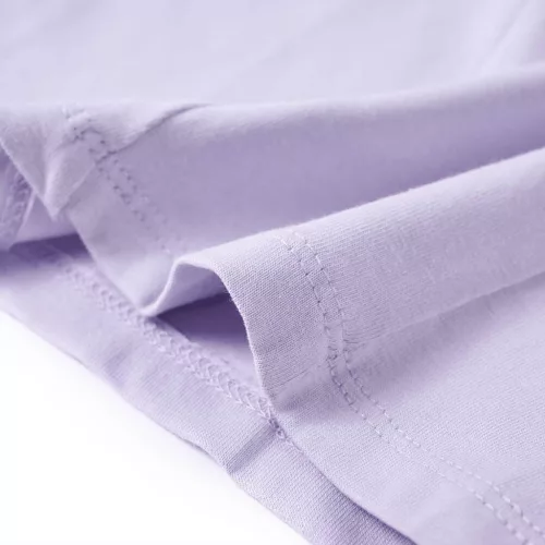 Gyerek póló hosszú ujjú Light Lilac 140