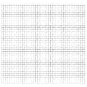    krimpelt rozsdamentes acél kerti drótkerítés 50x50cm 11x11x2mm