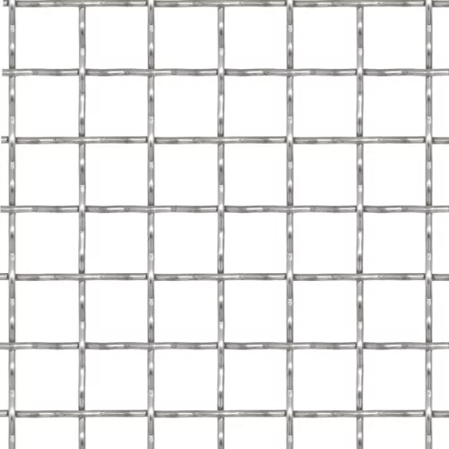  krimpelt rozsdamentes acél kerti drótkerítés 100x85cm 11x11x2mm