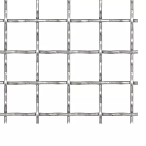  krimpelt rozsdamentes acél drótkerítés 100x85cm 21x21x2,5mm