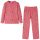 Fakó rózsaszín hosszú ujjú gyerekpizsama 92