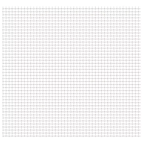  krimpelt rozsdamentes acél kerti drótkerítés 100x85cm 31x31x3mm