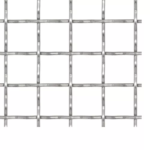  krimpelt rozsdamentes acél kerti drótkerítés 100x85cm 31x31x3mm