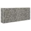  horganyzott acél gabion kosár 85 x 30 x 200 cm