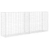 horganyzott acél gabion kosár 85 x 30 x 200 cm