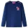 Tengerészkék hosszú ujjú gyerekpóló 116