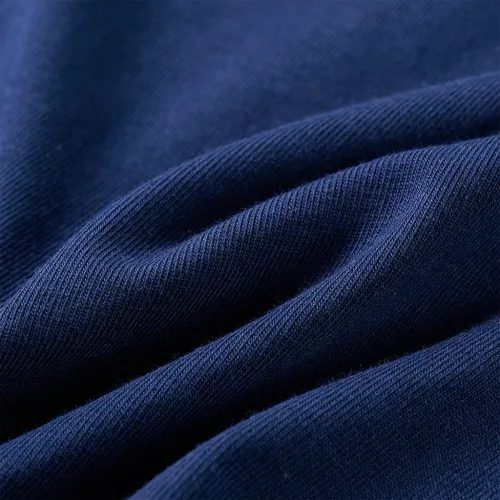 Tengerészkék hosszú ujjú gyerekpóló 116