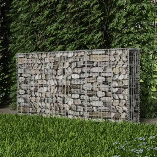  horganyzott acél gabion kosár 200 x 30 x 100 cm  
