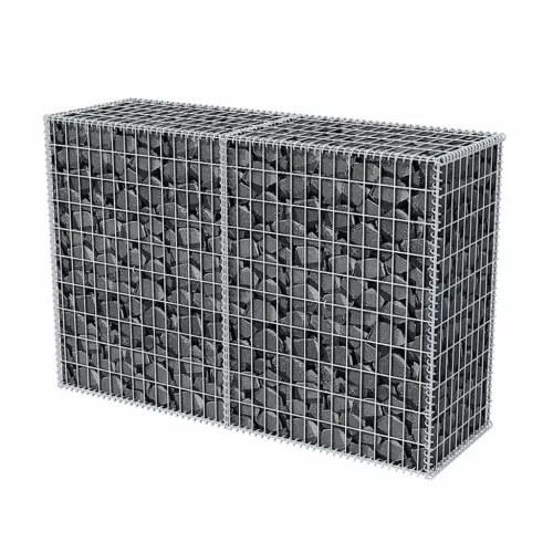  horganyzott acél gabion kosár 150 x 50 x 100 cm