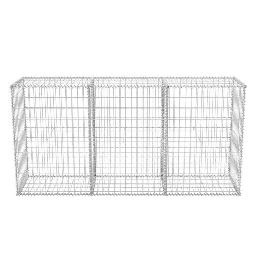  horganyzott acél gabion kosár 200 x 50 x 100 cm  