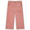 Gyerek nadrág Corduroy Régi rózsaszín 92