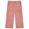Gyerek nadrág Corduroy Régi rózsaszín 116