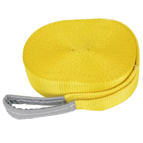  sárga, 150 kg teherbírású heveder 15 m x 50 mm