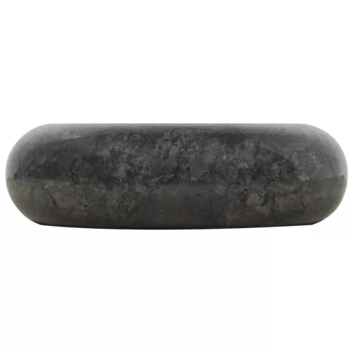  fekete márvány mosdókagyló 40 x 12 cm