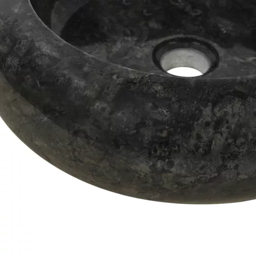  fekete márvány mosdókagyló 40 x 12 cm