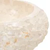  krémszínű márvány mosdókagyló 40 x 12 cm