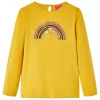 Okker hosszú ujjú gyerekpóló 116
