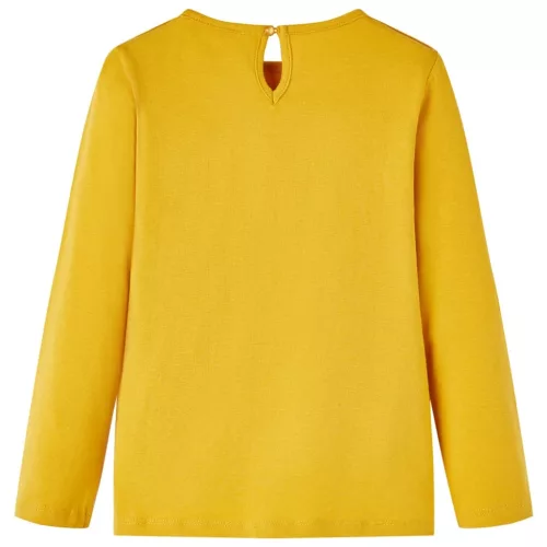 Okker hosszú ujjú gyerekpóló 116