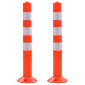  2 db műanyag terelőoszlop 75 cm