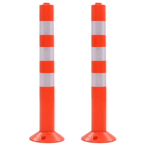  2 db műanyag terelőoszlop 75 cm