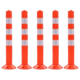  5 db műanyag terelőoszlop 75 cm