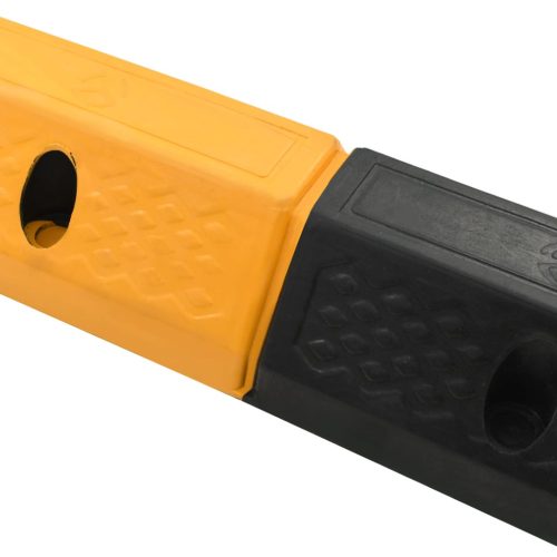  2 db gumi parkolási ütköző 49 x 15 x 9 cm 