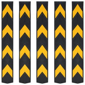  5 db fényvisszaverő gumi sarokélvédő 80 cm 