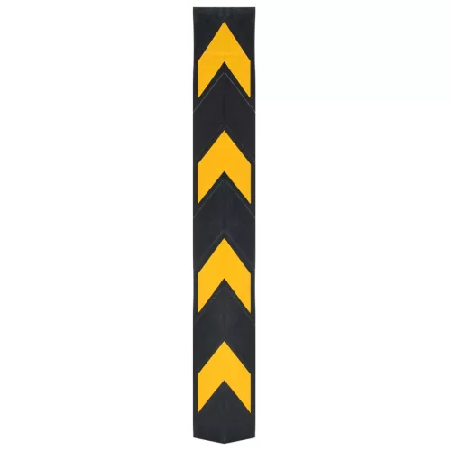  10 db fényvisszaverő gumi sarokélvédő 80 cm 
