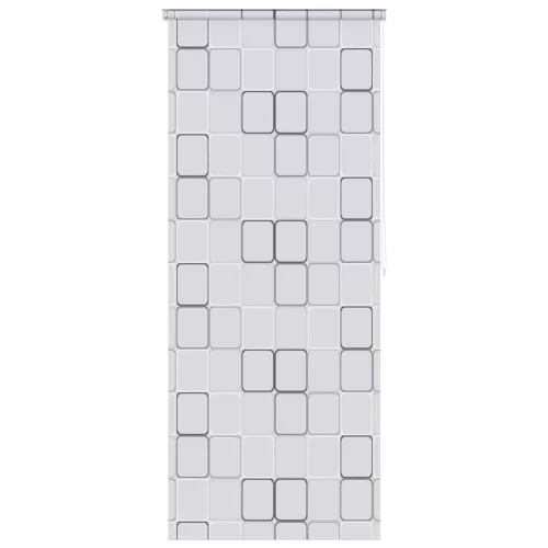  kockamintás zuhanyroló 120 x 240 cm