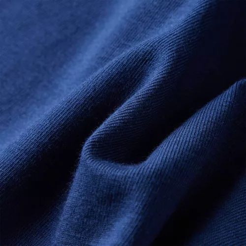 Tengerészkék hosszú ujjú gyerekpóló 104