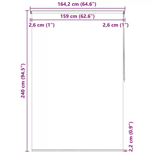    tengericsillag-mintás zuhanyroló 160 x 240 cm