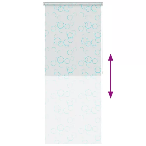  buborékmintás zuhanyroló 80 x 240 cm