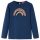 Tengerészkék hosszú ujjú gyerekpóló 128
