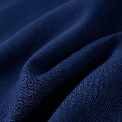 Tengerészkék hosszú ujjú gyerekpóló 92