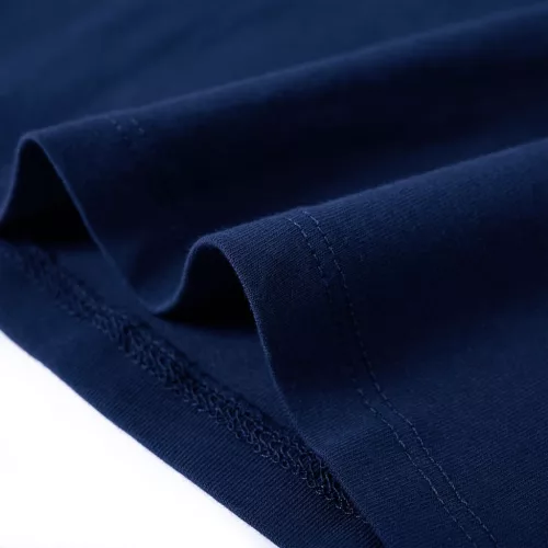 Tengerészkék hosszú ujjú gyerekpóló 128